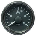 VDO SingleViu 0247 Voltmeter 16-32V Black 52mm gauge